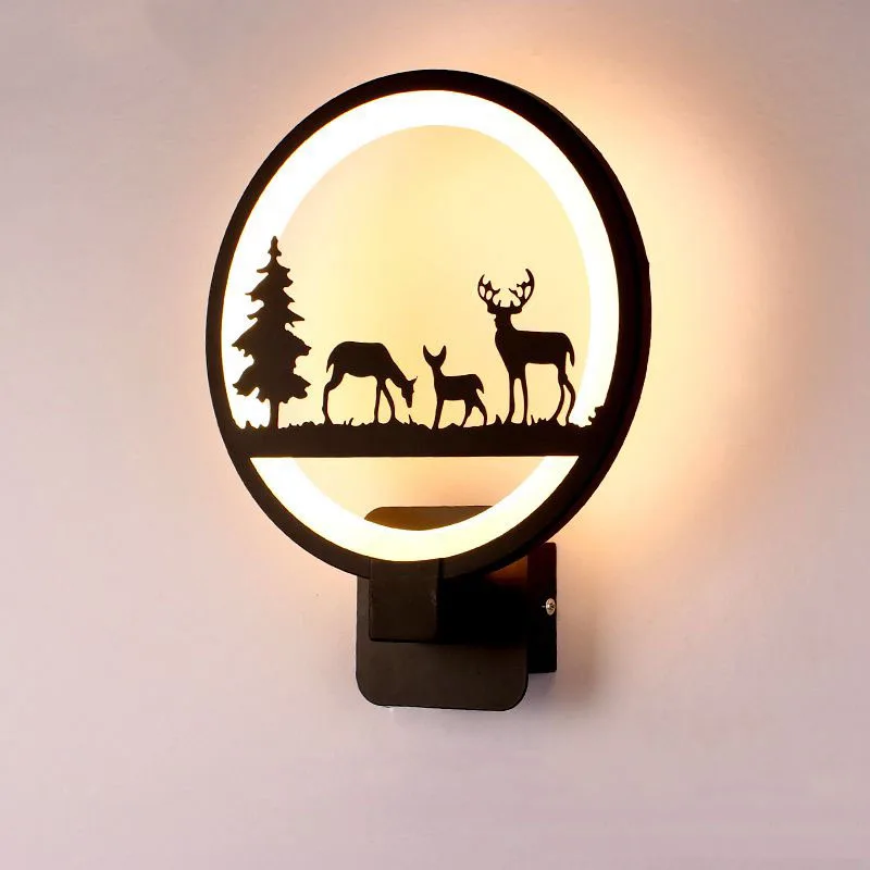 

Wall Lamp Modern Creative Bedroom Wall Light Indoor Living Room Dining Room Corridor Lighting Decoration