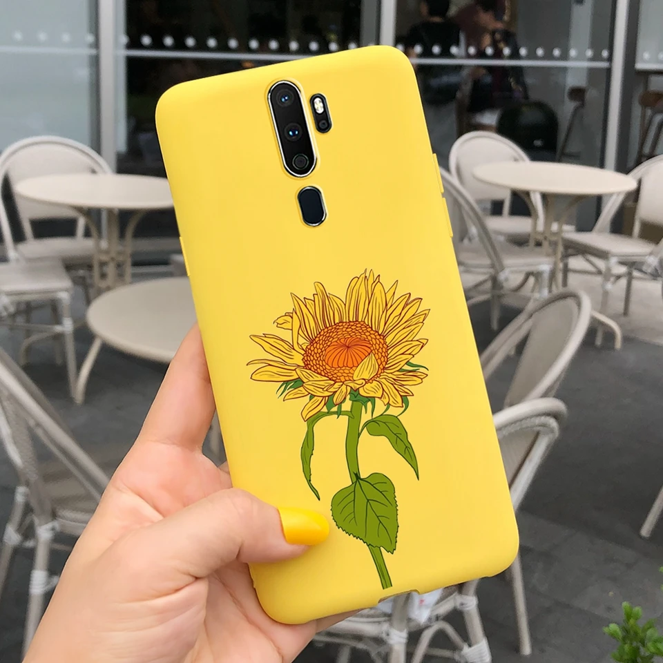 For Oppo A5 A9 2020 A11 A11X Case Cute Butterfly Flower Silicone Back Cover Coque For OPPOA9 OPPOA5 A11 X Bumper Shell Funda best case for android phone