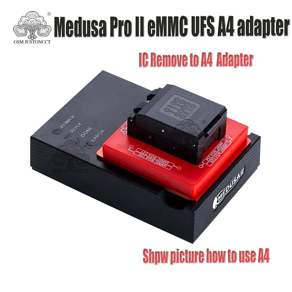 Адаптер Medusa Pro II eMMC UFS A4 MOORC ICfriend | Мобильные телефоны и аксессуары