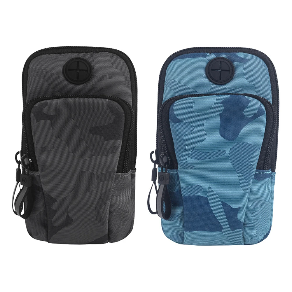 

Arm Bag Outdoor Sports Supplies Double-Layer Composite Waterproof Fabric Mobile Arm Bag Fitness Running Sports Arm Bag