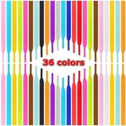 Плоские шнурки для обуви AF1, черные, белые, 36 цветов, подходят для всех аксессуаров для обуви, не выцветают, 1 пара