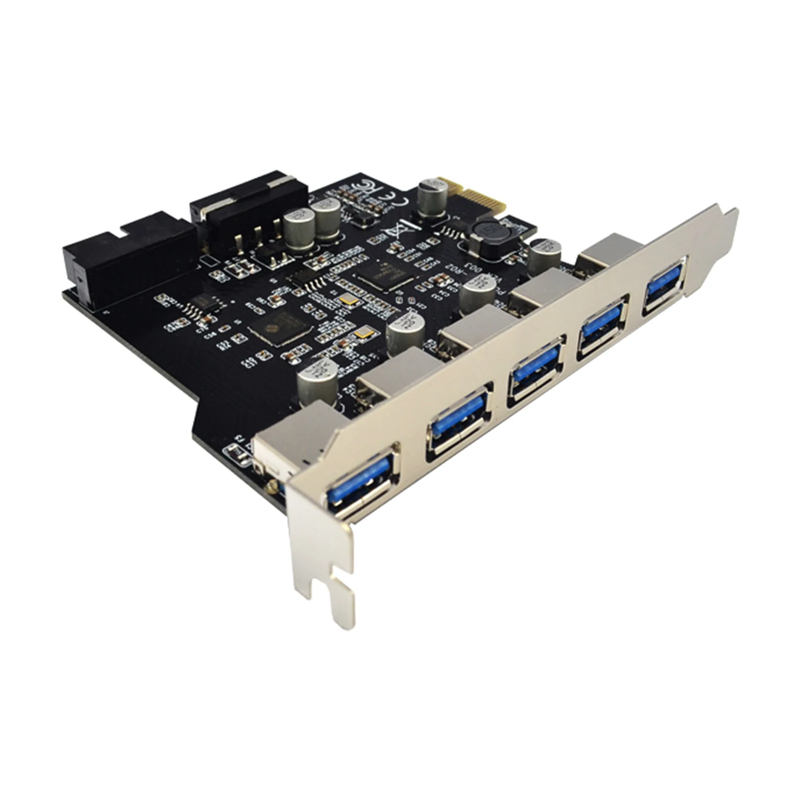 

Супер Скоростной адаптер PCI-E к USB 3,0 19Pin 5 портов PCI Express