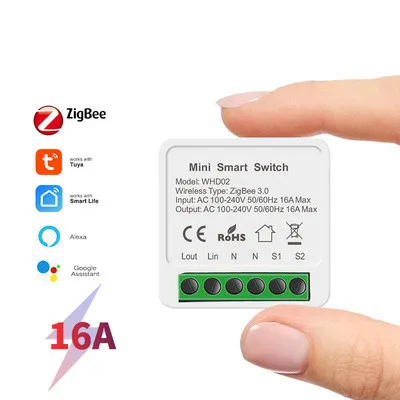 

Мини-светильник переключателя с поддержкой Wi-Fi и голосовым управлением