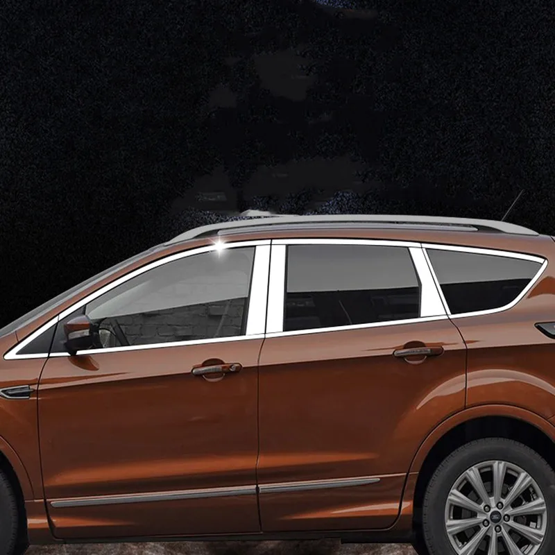 Центральный столб окна B + C отделка порога молдинговая Крышка для FORD ESCAPE KUGA 2013- 2017