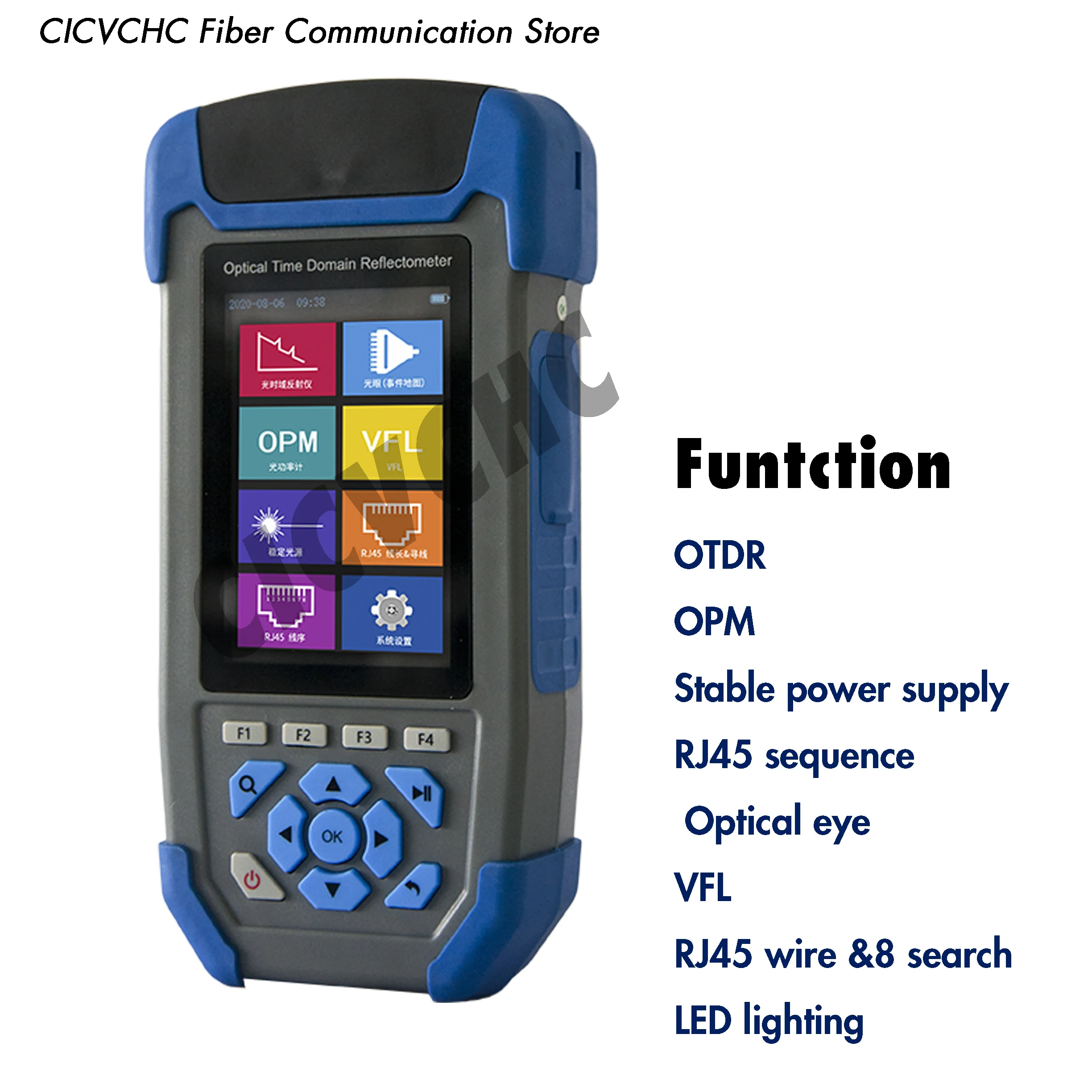 OTDR, Optical Fiber Tester, Fault Location,  Optical Time Domain Reflectometer