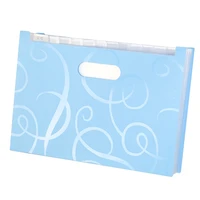 a4 plastic portable file folder extension wallet bill receipt file sorting organizer office storage bag folders filing products