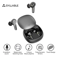 Original SYLLABLE WD1100 TWS Earphones 5 hours True Wireless Stereo Earbuds Master-Slave Switching M