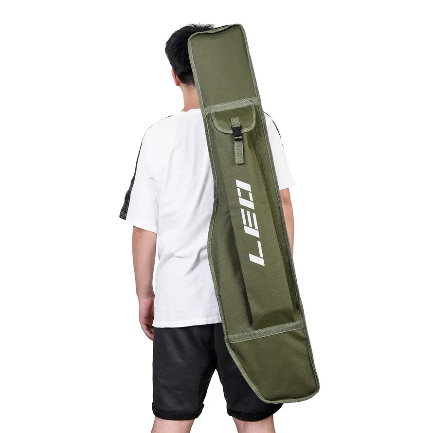 

New 120cm Fishing Bag Oxford Cloth Folding Fishing Rod Reel Bag Fishing Tackle Storage Bags Travel Carry Case