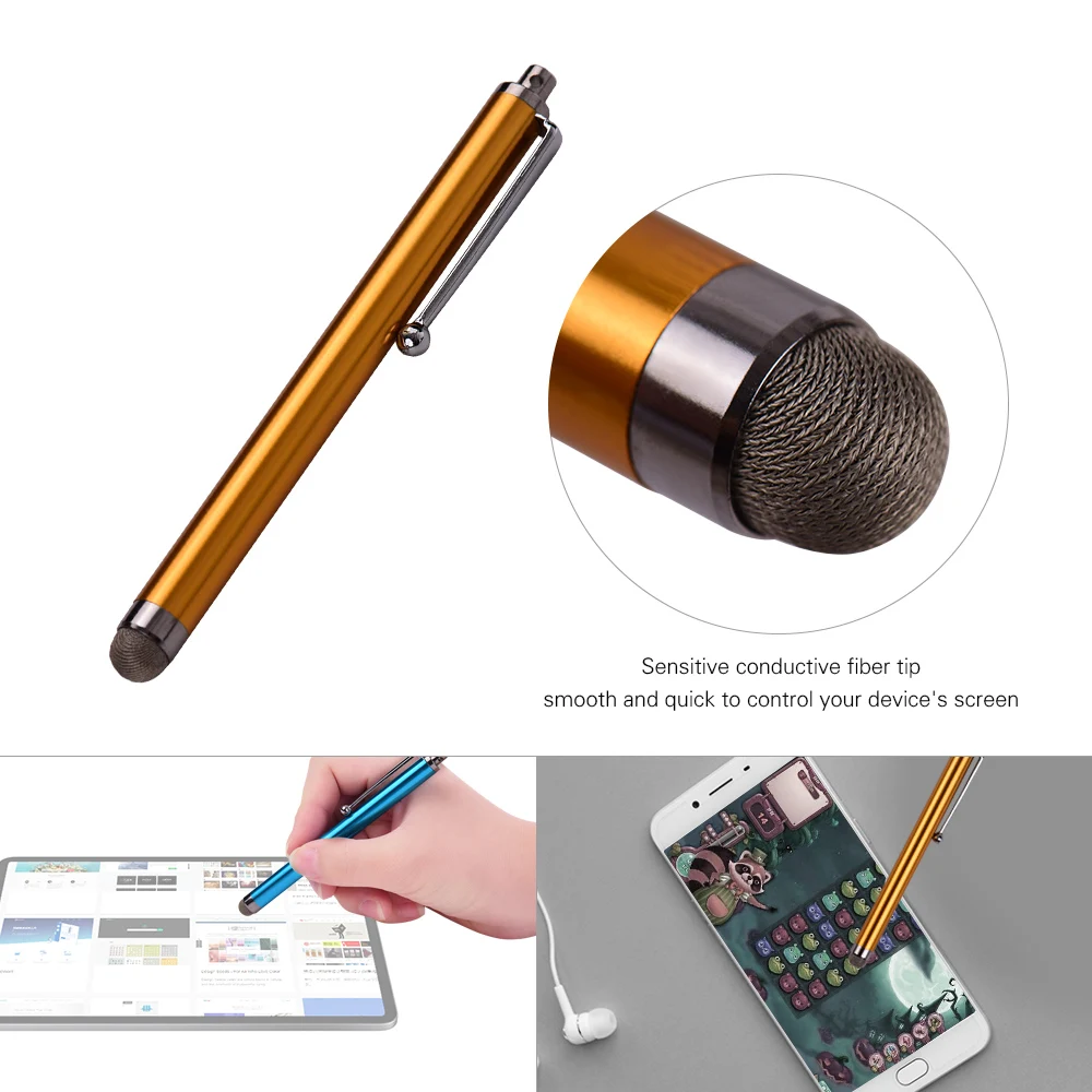 Емкостный стилус прочный универсальный сенсорный экран ручка для рисования с