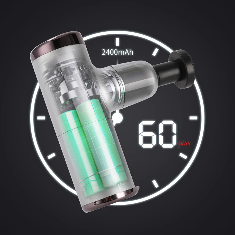 

Mini Electric Fascia Gun Whole Body Tissue Percussion Soreness and Relaxation Deep Muscle Fascia Massage Gun Fitness Equipment