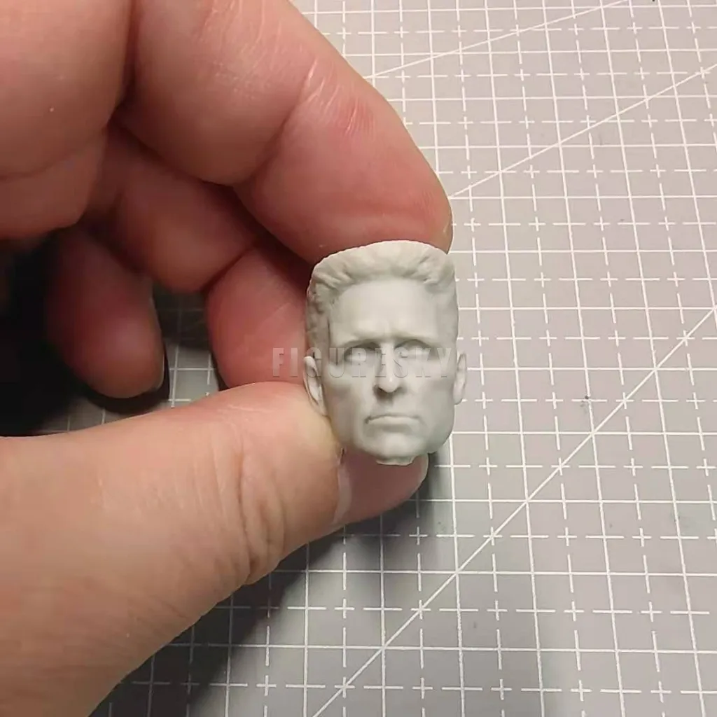 

1/12 Scale Michael Douglas Falling Down Head Sculpt Unpainted fit 6"Figure Mez J007