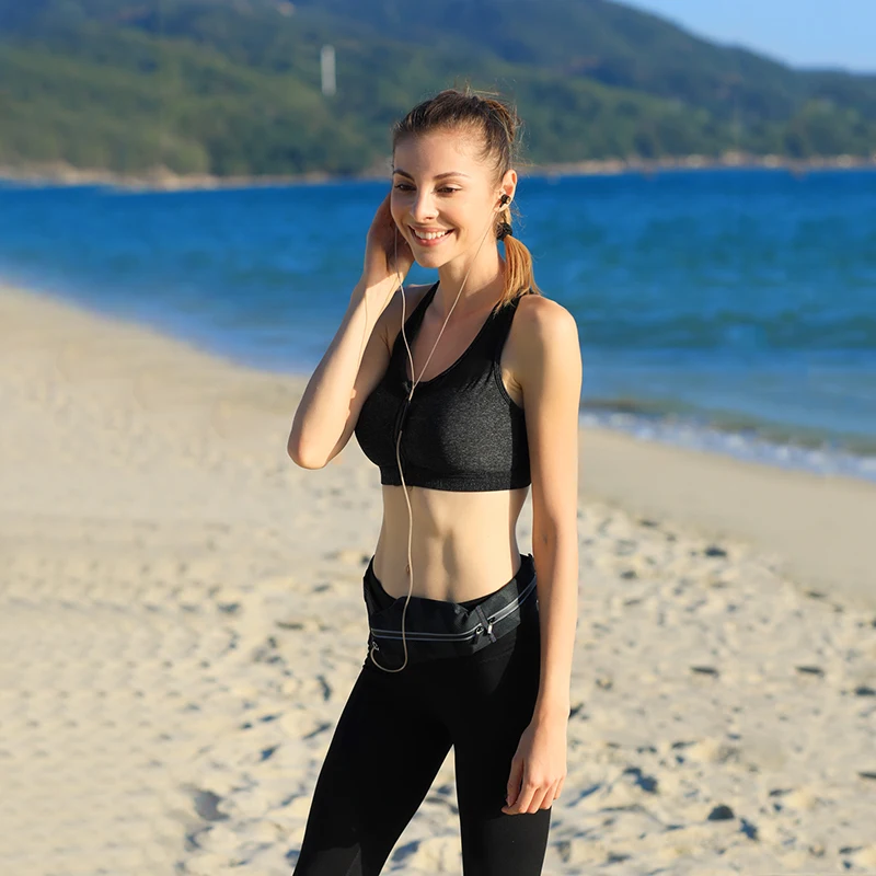 Новая поясная сумка для бега водонепроницаемый контейнер телефона пояс пешего