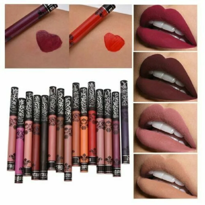 Макияж сексуальный блеск для губ водонепроницаемый Everlasting Жидкий татуировки tick