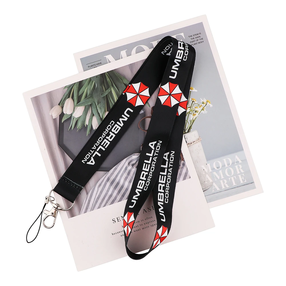 

ZF2791 1pcs Science Fiction Movie Umbrella Lanyard Badge ID Lanyards Mobile Phone Rope Key Lanyard Neck Straps Accessories