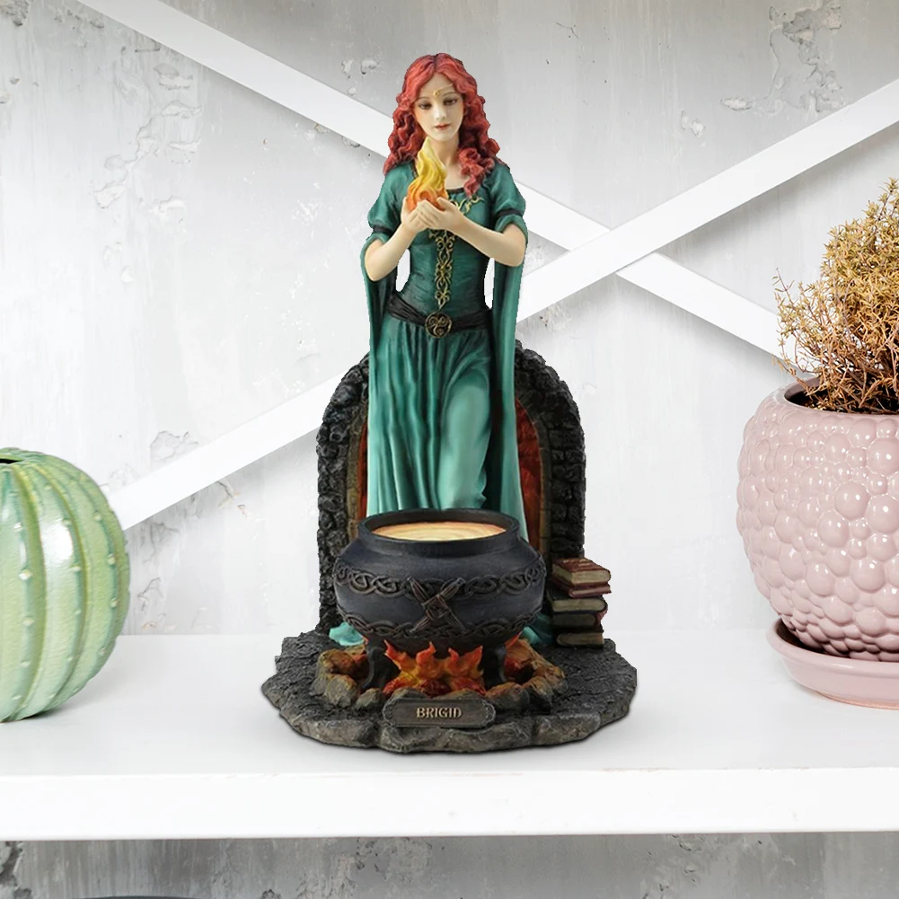 

Статуэтка богини, скульптура ангела, Декор для дома и сада, каучуковая Статуэтка кельтской богини, статуэтка надежды на честь урожая статуэ...