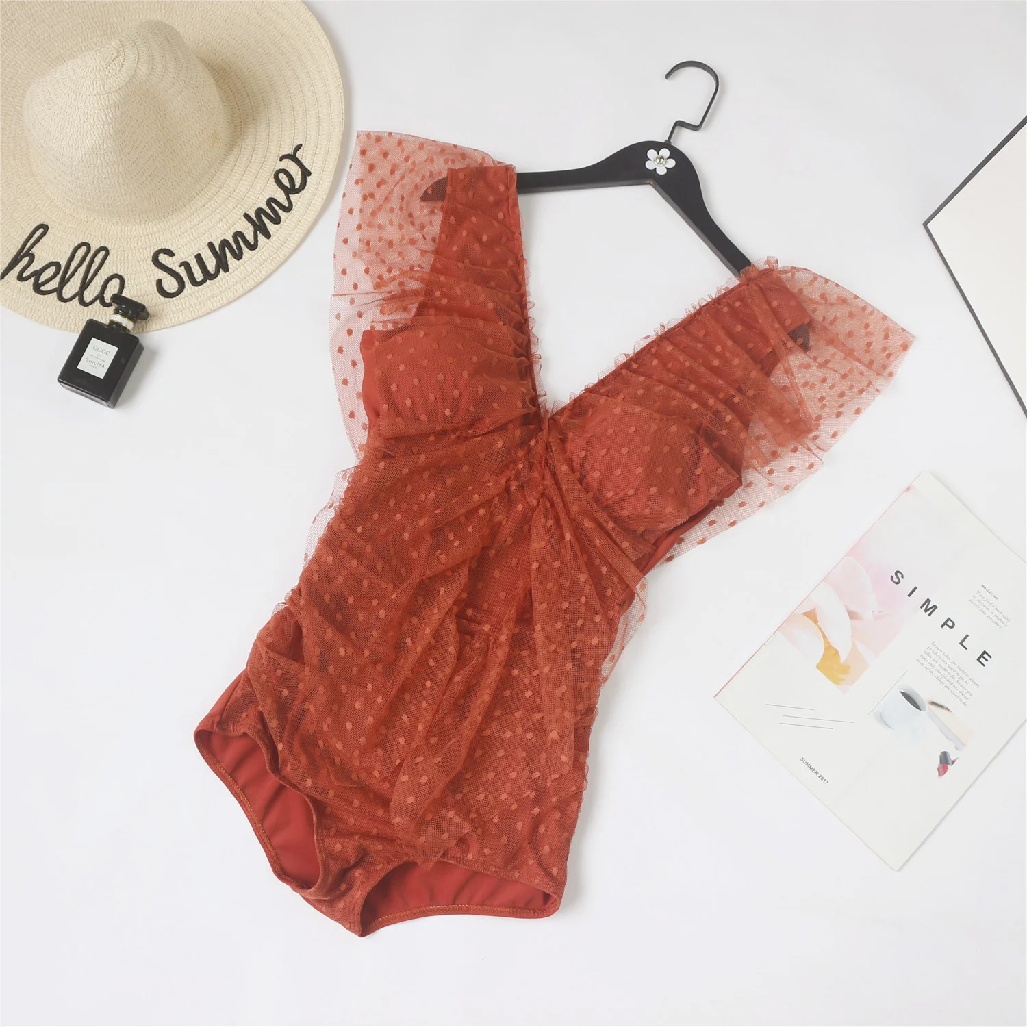 Женский купальник сексуальный сиамский купальный костюм закрывающий живот