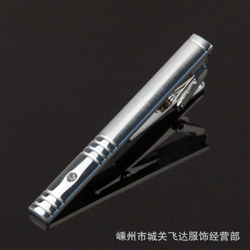 Linbaiway зажим для галстука мужчин Классический Простой стиль застежка мужской