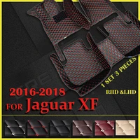 car floor mats for jaguar xf sedan 2016 2017 2018 custom auto foot pads automobile carpet cover