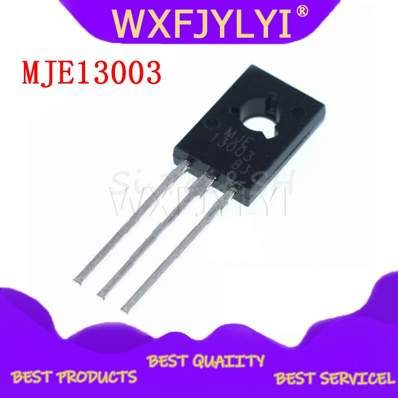 50 шт. MJE13003 TO126 MJE13003-2 TO-126 E13003 E13003-2 Новый и оригинальный IC