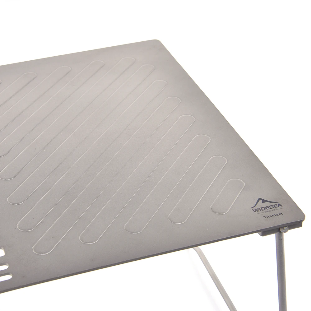 Widesea титановая сетка для барбекю с древесным углем и складными ножками кемпинга