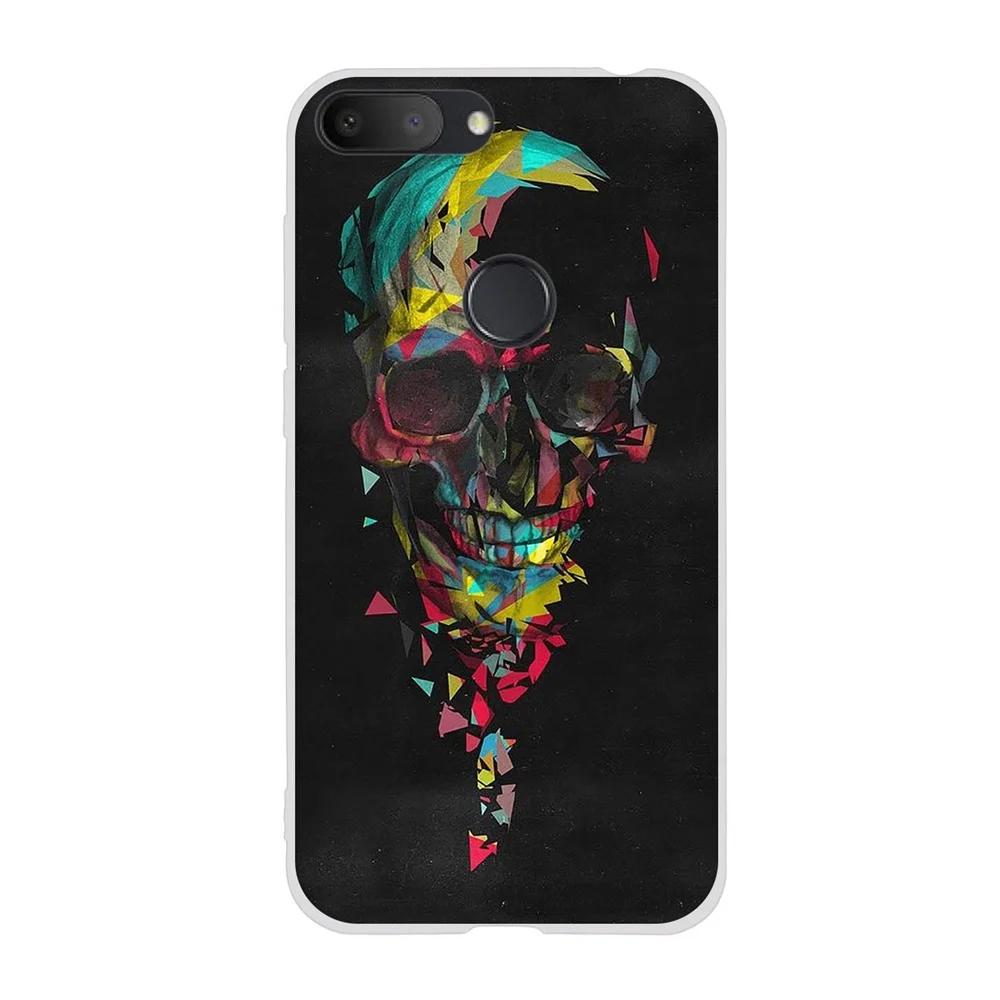 17 Sof ТПУ чехол для Alcatel 1 S 1 S мультфильм Кот милый узорчатый силиконовый чехол для алькателса 1 S защитный чехол для телефона - Цвет: 17