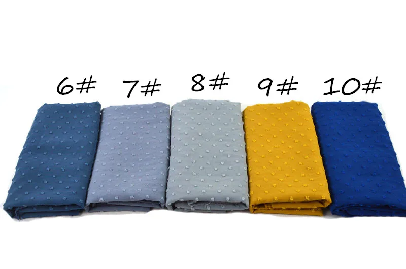 S87 10pcs High quality new chiffon material hijab scarf shawl women maxi wrap headband can choose colors