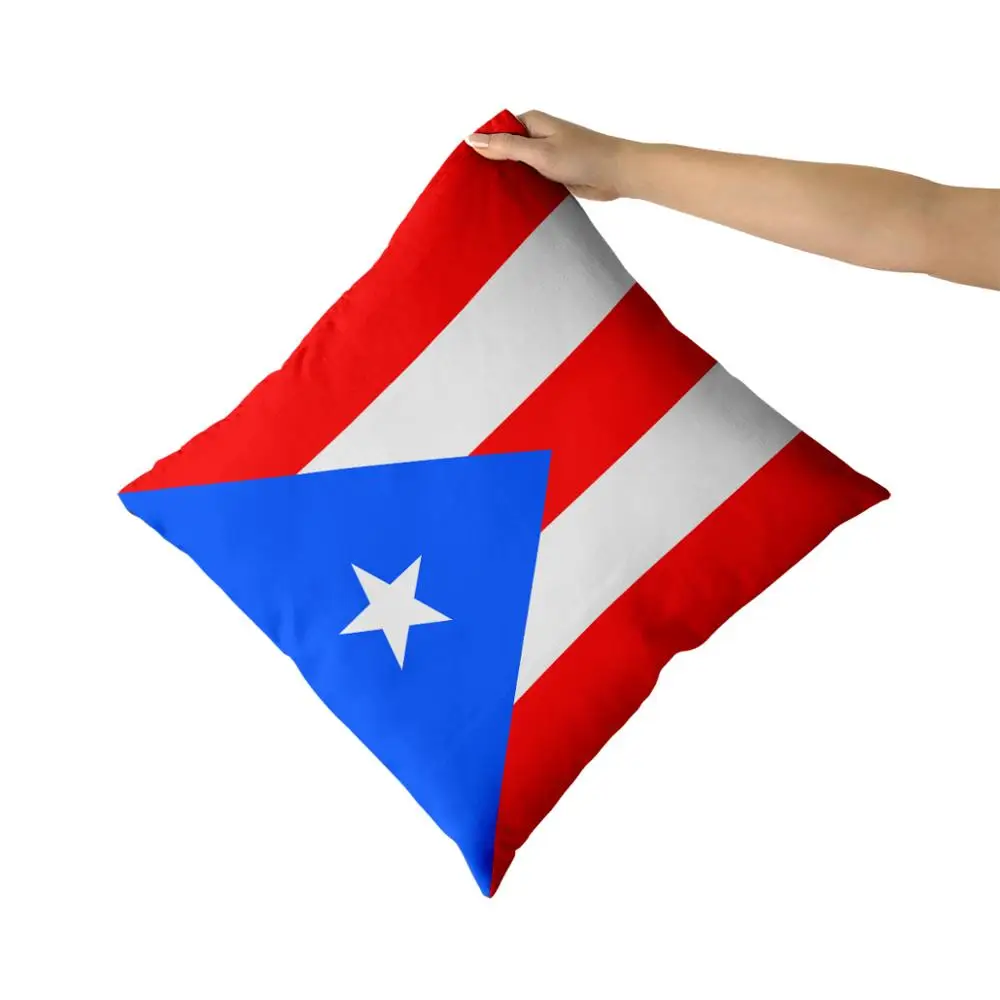 Пуэрто Рико хлопчатобумажные парусиновые наволочки на заказ для диванных
