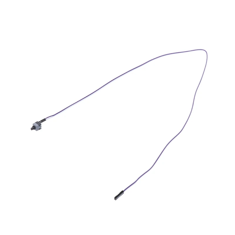 

Los PC Computer Desktop Power On Supply Reset Cable Cord Switch Connector 34YD