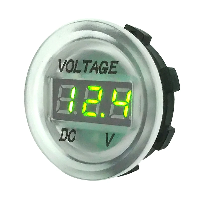 Автомобильный мотоциклетный телефон Светодиодная панель цифровой измеритель