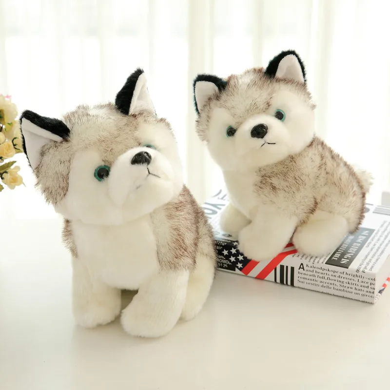 20 см Kawaii плюшевый щенок игрушки Хаски плюшевые собака чучело куклы