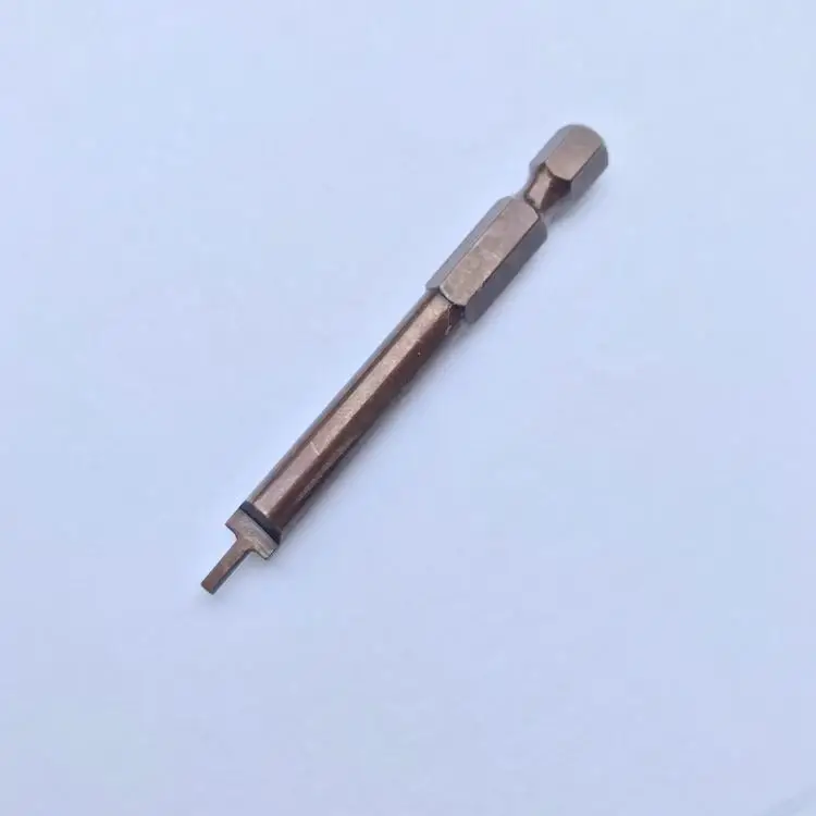 Внутренний ниппель гаечный ключ Шлицевой конец для обычного ниппеля 6 3 мм