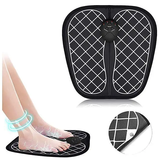 

ABS Physiotherapy Unisex Electric EMS Foot Massager Pad Feet Muscle Stimulator Foot Massage Mat Relieve Pain Health Care Tools