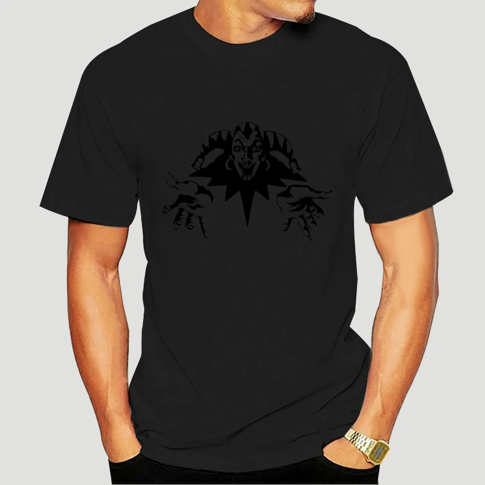 

T-shirts Russian horror punk band Korol i Shut Men Tee Large Short Sleeved Cotton Guys