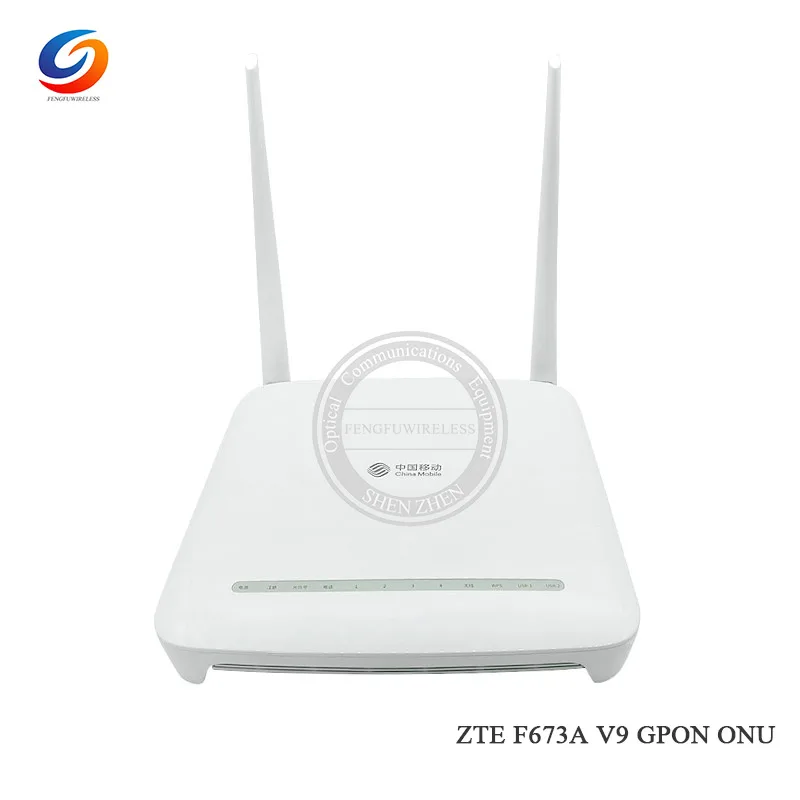 2020 Горячая новинка ZTE F673A V9 GPON ONU 4GE с 2 4G и 5G WIFI английская прошивка заводская