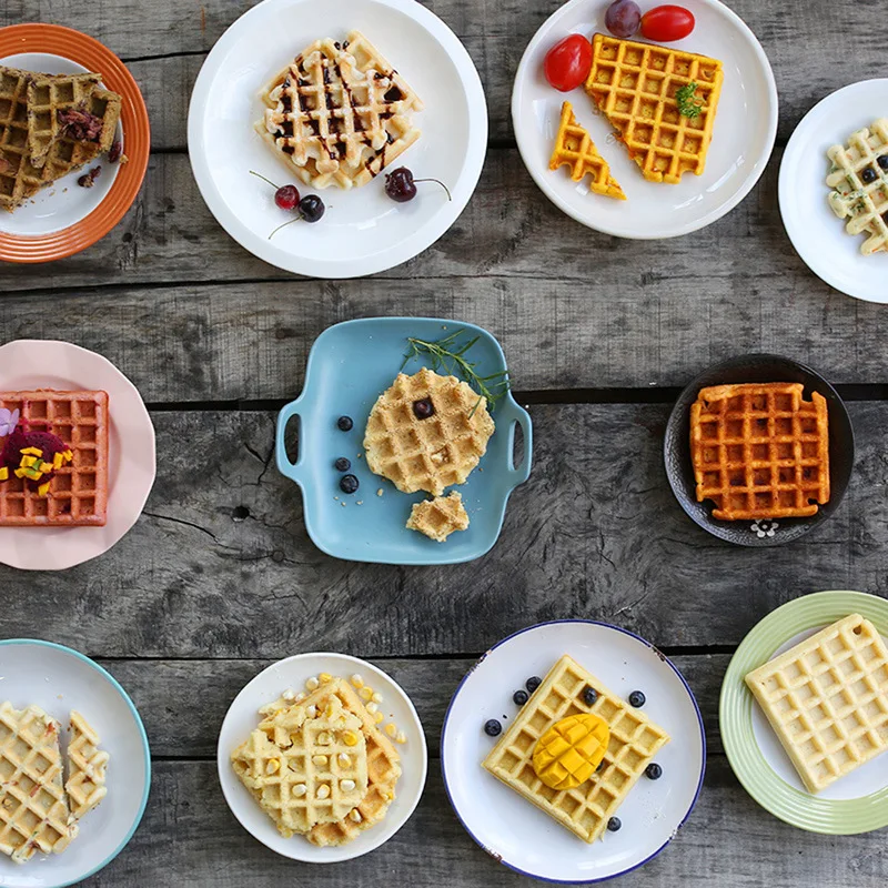 220 В многофункциональная электрическая вафельница железная сэндвич машина