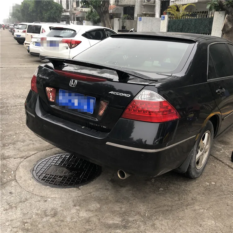 Для HONDA Accord спойлер 2006 2007 Высокое качество ABS Материал заднее крыло автомобиля