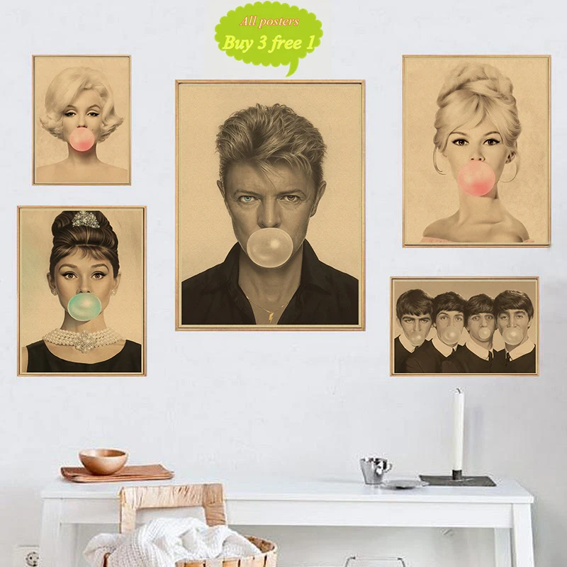 Картина постеры на холсте с изображением пузырьков|Наклейки стену| |