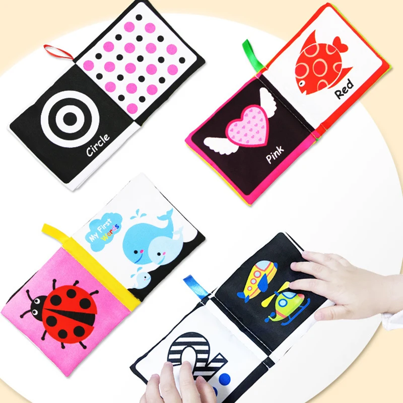 Детские игрушки Монтессори развивающая фонарик высококонтрастная Визуальная