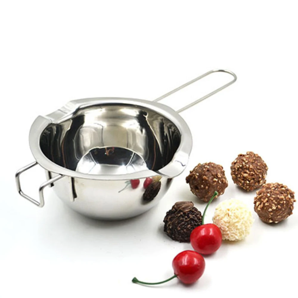 Таяльник ручной работы из нержавеющей стали с длинной ручкой для шоколадного