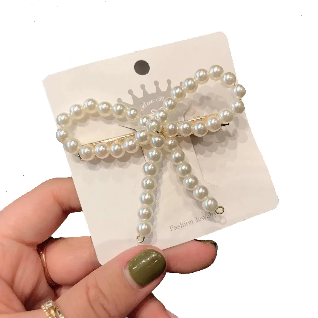 

1pcs/set women girl elegant full pearl hair clip sweet hair decoration hair clip Barrett headband hair accessory accessories
