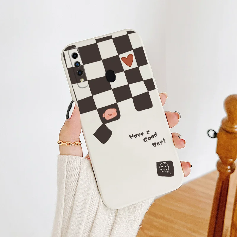 

Building Block Pig Case For OPPO A9 A5 A7 A5S A3S A12 A15 A15S A16 A54 A74 A31 A33 A53 2020 A72 A83 A92 4G 5G Soft Back Cover