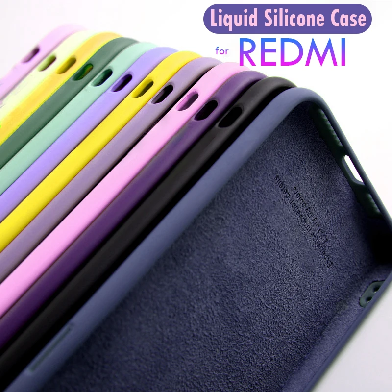 Чехол для Redmi 9 9C NFC 8A 9A 9AT 8 7A 9T Note 8T 7 9S 10 Pro 10s чехол из микрофибры POCO X3 жидкий