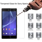 Защита экрана смартфона для Sony C4 C5 C3 Dual закаленное стекло закаленное защитная пленка для телефона Sony Xperia E4g E5 E4 E3 E1