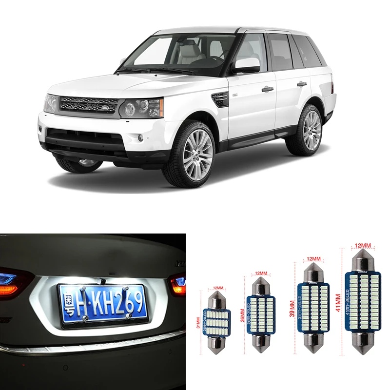 16 шт. номерной знак светильник Автомобильный светодиодный внутренний комплект