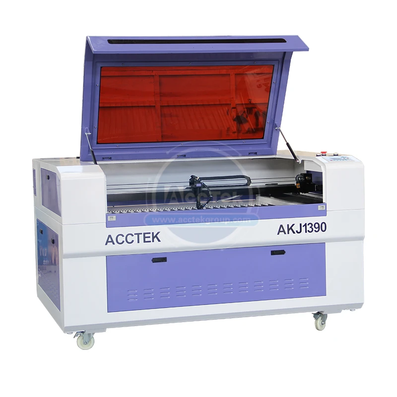 AccTek оборудование для малого бизнеса AKJ1390 деревянный лазерный гравировальный