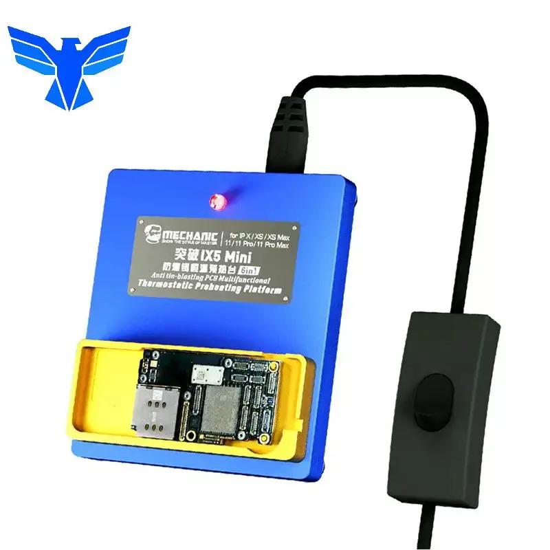

MECHANIC 6in1 IX5 MINI For iPhone X-11 Pro Max Motherboard Layering Preheater Logic Board Rework Heating Station Explosion