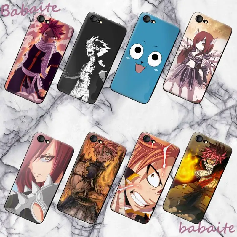 

Babaite Fairy Tail Phone Case shell cute For iPhone 8 7 Plus 5 case for 5S SE XR cover for iPhone11 11pro max