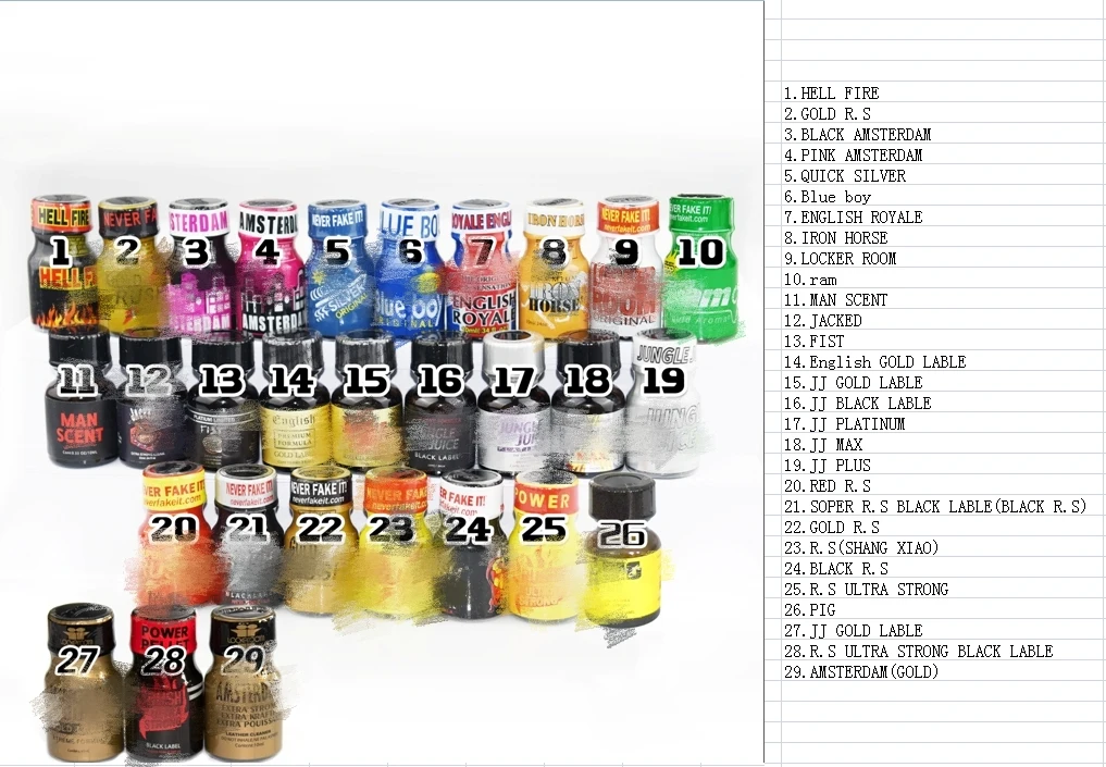 

5 bottles 2021 fashion Liquid for men oil Gay brand Oringinal Leather cleaner poppers 10ml