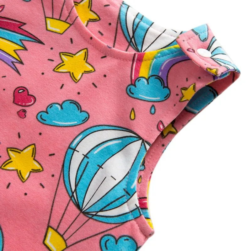 Комбинезон без рукавов для новорожденных девочек и мальчиков 0 24 мес. комбинезон