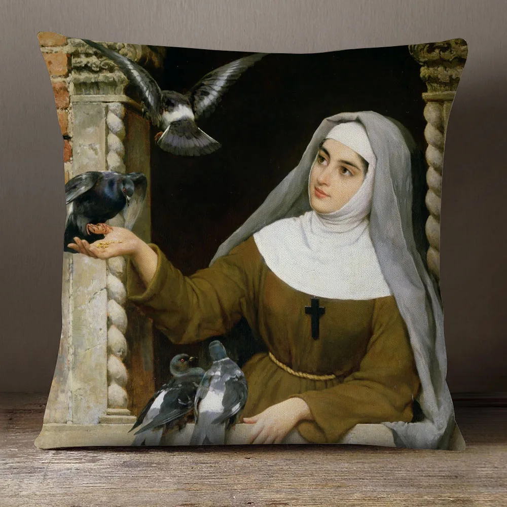 В европейском стиле для девочек возрастом от леди масляной живописи накидки на